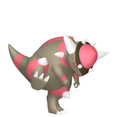 #0409 Rampardos Shiny 6IV Hidden Ability In-game Trade Pkm Go